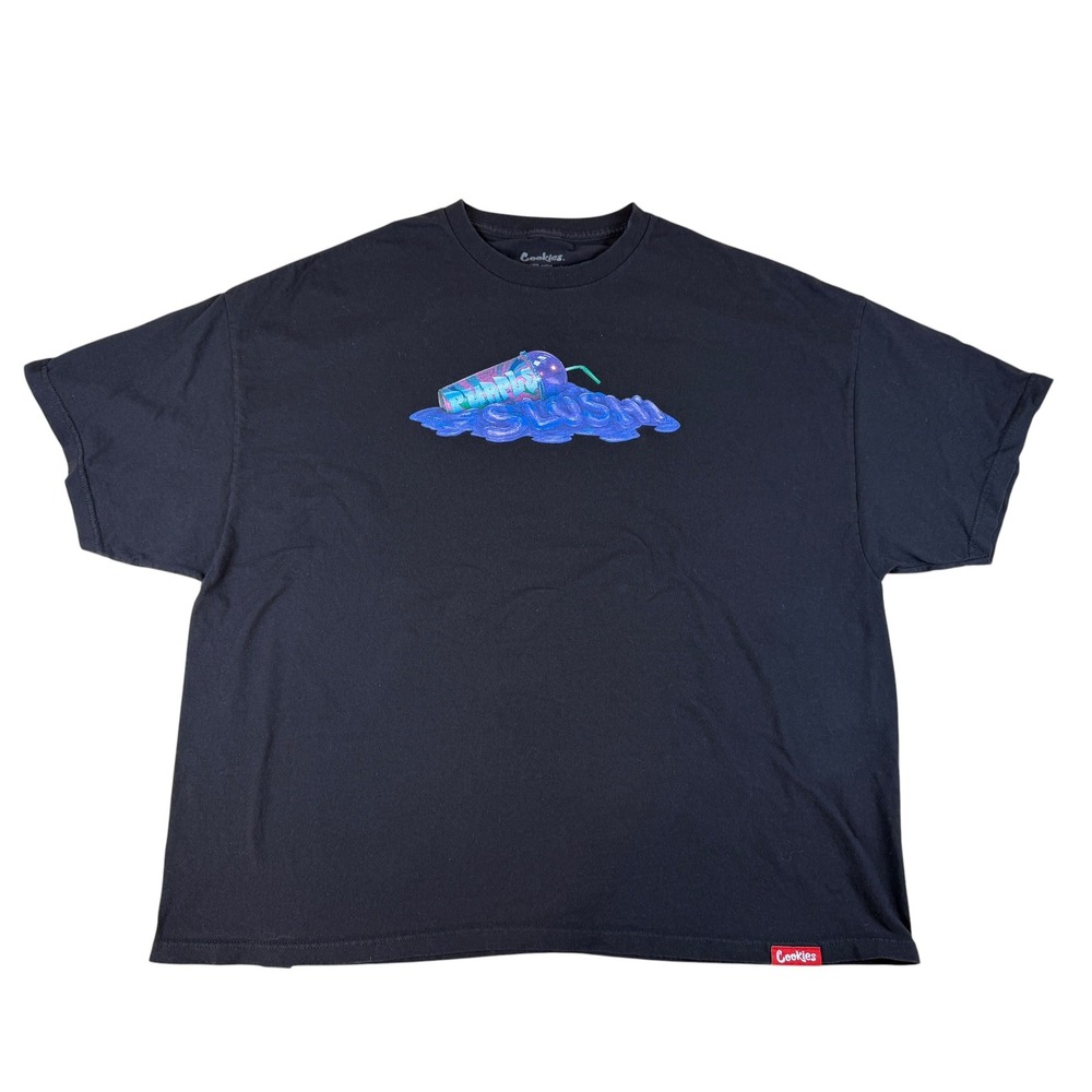 Cookies 4X T-Shirt Streetwear Urban Cotton Purple Slushy Graphic Tee